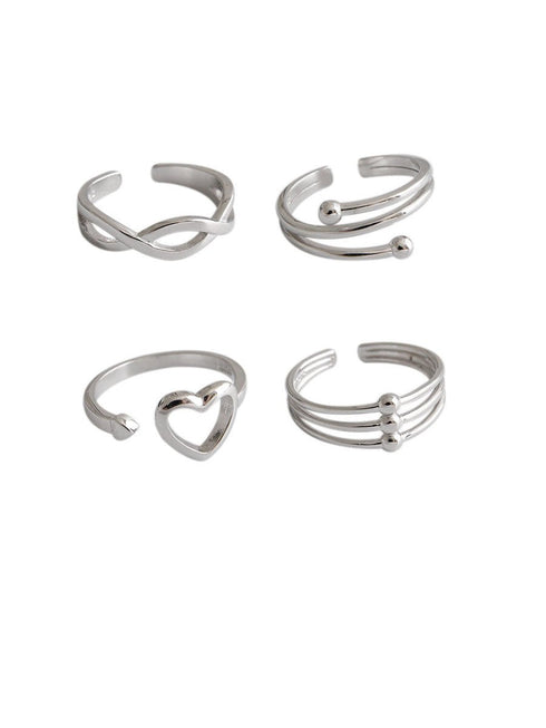 Set inele din argint Marisol